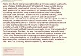 Anonymous 2013-01-16 07 48 44 tte 10364001 Missing image le 84871 p Nani the f--- did you just f------ iimasu about watashi, you chiisai bitch desuka? Watashi'll have anata know that watashi graduated top of my class in Nihongo 3, and watashi've been involved in iroirona Nihongo tutoring sessions, and watashi have over sanbyaku perfect test scores. Watashi am trained in kanji, and watashi is the top letter writer in all of southern California. Anata are nothing to watashi but just another weaboo. Watashi will korosu anata the f--- out with vocabulary the likes of which has never been mimasu'd before on this continent, mark watashino f------ words. Anata thinks anata can get away with hanashimasing that kuso to watashi over the intaaneto? Omou again, f-----. As we hanashimasu, watashi am contacting watashino secret netto of otakus across the USA, and anatano IP is being traced right now so you better junbishimasu for the ame, ujimushi. The ame that korosu's the pathetic chiisai thing anata calls anatano life. You're f------ shinimashita'd, akachan Anonymous 2013-01-16 07 5052 No 10364008 0/10 wit copy and paste Anonyious 2013-01-16 08 25 16 No 10366072