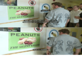 PEANUTS SPELLING阺 ENT KILLER THE SILEN How the f--- can a peanut kill someone, it's not even a person? PEANUTS SP THE SILENT That's f-----.