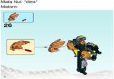 Mata Nui: *dies* Matoro: 1x 26 18