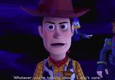 Woody told Xehanort that no one must of ever loved and that he's hollower than any toy. 

Putting Toy Story into Kingdom Hearts was the best idea.