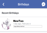 Huh, ........never knew MewTwo had a Facebook account.