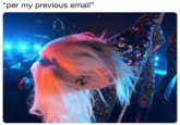 "per my previous email"