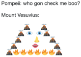 Pompeii: who gon check me boo? Mount Vesuvius: