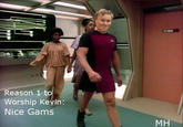 Reason 1 to Worship Kevin: Nice Gams MH