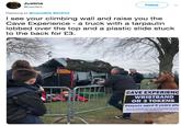 Justine @jvpclerk Follow Replying to @marc0835 @EDP24 I see your climbing wall and raise you the Cave Experience - a truck with a tarpaulin lobbed over the top and a plastic slide stuck to the back for 23 LONG HICLE CAVE EXPERIENC WRISTBAND OR 3 TOKENS Players aged 6 years plu an intreeate Fun Climbing your
