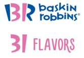 Baskin Robbins baskiN robbiNs 31 FLAVORS