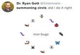 Dr. Ryan Gott @Entemnein summoning circle, did I do it right mor bugz