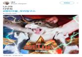나니 @Super_Mangnani Follow 나니야 다부숴 #캡틴마블-우리집구스 Translate Tweet MARVEL STUD 캡틴 절찬 상영중 10:06 AM - 9 Mar 2019