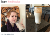 Team #milkcoke 2:24 PM -4 Mar 2019