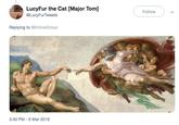 LucyFur the Cat [Major Tom] @LucyFurTweets Follow Replying to @ArticleGroup 3:40 PM-6 Mar 2019