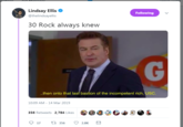 Lindsay Ellis @thelindsayellis Following 30 Rock always knew ..then onto that last bastion of the incompetent rich, USC 10:09 AM - 14 Mar 2019 356 Retweets 2,784 Likes 17 t 356 2.8K