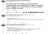 Anna Fitzpatrick (fox still sucks) @bananafitz we should vet every presidential candidate but digging up their tweets from 2009 is a low blow. every tweet from 2009 is bad. 5:32 PM -18 Mar 2019 2,501 Retweets 21,848 Likes Anna Fitzpatrick (fox still sucks) this is what im talking about @bananafitz 22h Cory Booker@CoryBooker "Sleep" and I broke up a few nights ago. I'm dating "Coffee" now. She's Hot! Anna Fitzpatrick (fox still sucks) @bananafitz 22h wait this one is from 2017 its fair game Cory BookerCoryBooker I broke up with sleep last night and I'm dating coffee this morning...I appreciate her warmth and stimulating company. twitter.com/itsways/status