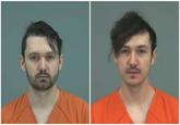 Mugshot of Ryan and Logan, two of the three perpatrators in the Fantastic Adventures child abuse scandal. Reading the part of the KYM article mentioning they and/or their mother grabbing the kids inappropriately really doesn't help their mugshots in that light.