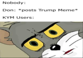 Nobody: Don: *posts Trump Meme* KYM Users: