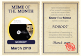 Weekly Meme Calendar 2018 | Meme of the Month Calendars | Know Your Meme