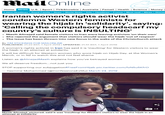 https://www.dailymail.co.uk/news/article-6874539/Iranian-womens-right-activist-condemns-Western-feminists.html