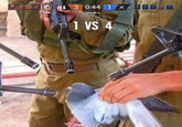 0:44 ROUND 5 1 VS 4