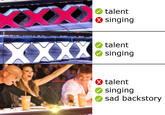 talent singing talent singing talent singing sad backstory