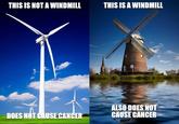 THIS IS NOT A WINDMILL THIS IS A WINDMILL ALSO DOES NOT CAUSE CANCE DOES NOT GAUSE CANCER