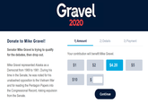 Gravel 2020 Donate to Mike Gravel! 1) Amount 2) Details 3) Payment Senator Mike Gravel is trying to qualify for the debates, then drop out. Your contribution will benefit Mike Gravel. $1 $2 $4.20 $5 Mike Gravel represented Alaska as a Democrat from 1969 to 1981. During his time in the Senate, he was noted for his unabashed opposition to the Vietnam War and for reading the Pentagon Papers into the Congressional Record, risking expulsion from the Senate. $10 Continue
