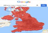 Google Where can I have tea? een Isle Man Dublin eland rick or ish Chansel