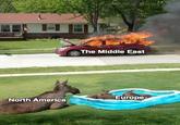 The Middle East Europe North America