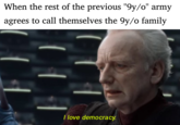 #THANKYOUPEWDIEPIE When the rest of the previous "9y/o" army agrees to call themselves the 9y/o family l love democracy