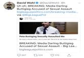 David Wohl @DavidWohl -8h Uh oh: BREAKING: Media Darling Buttigieg Accused of Sexual Assault bigleaguepolitics.com/breaking-media... via @BigLeaguePol Hunter Kell Apr 29 2 min read Pete Buttigieg Sexually Assaulted Me My name is Hunter Kelly. I am 21 years old. This is by far the hardest thing I have BREAKING: Media Darling Buttigieg Accused of Sexual Assault - Big Lea... bigleaguepolitics.com 247 t 123 170