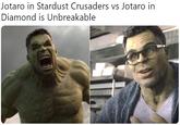 Jotaro in Stardust Crusaders vs Jotaro in Diamond is Unbreakable