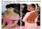 Waffle House Breakfast at Tiffany's vs. breakfast at Waffle House @sluttypuffi