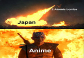2 Atomic bombs Japan Anime