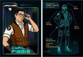 Occupation FIRST MATE (self appointed) Hair: Blach 2 Build: Brittle Eyes: Brown 0 Strength Booksmarts Weakness: Everything else