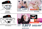 2.383 2,383 BECOME A PATRON 16:28 patrons patrons #belledelphine W-- THIS GROSS $154,000 Belle Delphine Makes More Than Your Parents ALLOCATION Per month (estimate) OF RESOURCES IS WHY WE MUST SMASH CAPITALISM!! IFAS ACTIO CON ntraPo BECOME A PATRON 4.C.Α. 13. view Post omg based trannes, takeallm oeto b xpensivecostumes! 7,577 wtil love capitalism now $455,000 patrons Per month (estlmate)
