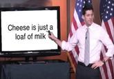 This meme of Paul Ryan explaining cheese in the most unappetizing way was listed as number 30 in a list of "32 Random Memes & Tweets":https://cheezburger.com/8416005/32-random-memes-tweets-designed-to-help-you-avoid-your-responsibilities on Memebase.