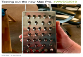Testing out the new Mac Pro. #WWDC2019 3:30 PM 3 Jun 2019 -
