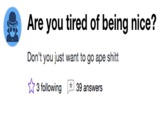 Chloe wants to go ape s---- (part 2) | Are You Tired of Being Nice ...