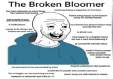 The Broken Bloomer continues being a supporter for his frens has been betrayed so many times has serious trust issues Fakes being happy so he doesn't worry his family/friends had a taste of love and never recovered has friends but doesn't believe they actually like him 0 notifications wants to do things, but makes excuses not to is afraid now Has hopes for a brighter future but has a hard time believing it gf constantly cancels plans used to have a proper eating schedule now doesn't know when to eat doesn't understand why people lie he just wants to be surrounded by frens would die for people who couldnt care less "it's no biggie, we can just hang out next hasn't hung out with friends in weeks weekend or whenever you'd like to :
