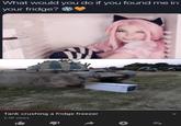What would you do if you found me in your fridge? Tank crushing a fridge freezer 2.4K views
