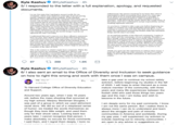 Kyle Kashuv @KyleKashuv . 4h 5/I responded to the letter with a full explanation, apology, and requested documents. embarrassed. My parents raised me to be better than what is represented in those screenshots from about two years ago. In an effort to be as honest and transparent as possible, I immediately apologized publicly when reminded of those messages, while knowing the media uproar that would ensue. It did ensue, and I have continued to accept responsibility and the resulting legitimate criticism. Let me first state that I apologize unequivocally for my comments, which were made two years ago in private among equally immature high school students. In the attached document, I have attached all the comments I have been able to record. I do not have access to the electronic record of that conversation and do not recall other things that may have been said; I have only seen what has appeared in the media. I take full responsibility for the idiotic and hurtful things I wrote two years ago. I make absolutely no excuse for those comments. I said them, I regret them, and by explaining the context and my subsequent experiences I am not trying to excuse them. Instead I am seeking to demonstrate the hurtful things I said do not represent the man I am today. As you know, I intend to take a gap year before beginning my studies to continue my work promoting school safety. I will continue to mature and will enter Harvard with throe years and many life experiences between the foolish child who said those things and the man I am today. As an aspiring member of the Harvard community, I aspire to the values that the community strives to uphold. Therefore I have already written to the Harvard College Office of Diversity Education and Support both to express my deepest apologies and remorse, and to reach out to begin a dialogue that I hope wil be the foundation of future growth. While I am no longer the same person who wrote those camments, there is always more to learn: especially about the legacy of racism in our society I understand Harvard's concern over these offensive statcments from my past, and I further understand that Harvard hns been contacted about them by people expressing concern about them. I am very sorry to have put the College in this position. I am determined to take whatever steps are necessary to rectify this past wrong and to reassure Harvard of my commitment to values of tolerance, diversity, and inclusion, which I hope to advance as a member of the class of 2024. This is the context in which I made these comments. While this Thank you again for this opportunity to address these issues. I hope this fully addresses your concerns, but if not I would he happy to provide any further information or discussion you require does not excuse my comments, I made poor choices with regards to the pcople I surrounded mysclf with, I became part of a group in which those words bore little weight and were used only in a means for their shock value. I bore no racial animus; th ntet wac a unen nf adsle erente trvinu tn nos the wrst t 288 67 1.9K Kyle Kashuv @KyleKashuv 4h 6/I also sent an email to the Office of Diversity and Inclusion to seek guidance on how to right this wrong and work with them once I was on campus. take a gap year to continue my school safety me May 27 activism, before beginning my studies in the fall of 2020. I will hope to enter Harvard as a more to diversity To Harvard College Office of Diversity Education mature member of the community, with three and Support years and many life experiences between the foolish child who said those things two years Around two years ago, when I was 16 years old, before the mass shooting that occurred at ago and the man l am today and wish to become in the future my high school, Marjory Stoneman Douglas, I was part of a group in which we used abhorrent I am deeply sorry for my past comments, I know I am not the same person. But I realize there is racial slurs. We did so out of a misplaced sense of humor: we treated the words themselves as always more I can do to understand and learn though they bore little weight, and used them only for their shock value. Looking back two years later, I cannot recognize that person.I about the struggle and pain of minority communities in America and worldwide. During my gap year, I will supplement my activism to make absolutely no excuse for those comments. include reaching out to minority communities. I I said them, and I regret them deeply. I bore no am open to any advice or suggestions on