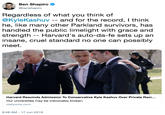 Ben Shapiro @benshapiro Regardless of what you think of @KyleKashuv -- and for the record, I think he, like many other Parkland survivors, has handled the public limelight with grace and strength -- Harvard's auto-da-fe sets up an insane, cruel standard no one can possibly meet. Harvard Rescinds Admission To Conservative Kyle Kashuv Over Private Raci... Our universities may be irrevocably broken dailywire.com 9:48 AM 17 Jun 2019