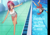 Me My motivation Spending 6 hrs of my waking time on reddit