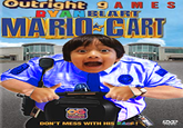 Outright 9 AMES BYANBLART MARIO CART OG outrght ames DVD DON'T MESS WITH HIS R!