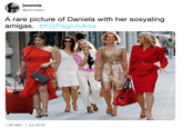 joHnnie @johnnietor A rare picture of Daniela with her sosyaling amigas. #KGPagluluksa 1:39 AM 1 Jul 2019