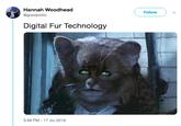 good job liz Hannah Woodhead Follow @goodjobliz Digital Fur Technology 3:58 PM 17 Jul 2019 -