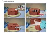 Cake Slice GEKOLONISEERD VOC Indie Indie