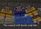 The council will decide your fate