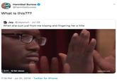 Hannibal Buress @hannibalburess What is this??? Jay. @Jeyonuh Jul 28 When she c-- just from me kissing and fingering her a little 0:11 9.1M views Jadultswim.com 7:19 PM Jul 31, 2019 Twitter for iPhone