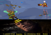 3 318 210 1027. gko_An T used the bees to destroy thebee