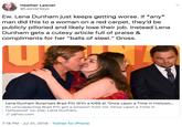 Heather Lawver @LawverSays Ew. Lena Dunham just keeps getting worse. If *any* man did this to a woman on a red carpet, they'd be publicly pilloried and likely lose their job. Instead Lena Dunham gets a cutesy article full of praise & compliments for her "balls of steel." Gross. Lena Dunham Surprises Brad Pitt With a KISS at 'Once Upon a Time in Hollyw... An unsuspecting Brad Pitt got a smooch from his 'Once Upon a Time in Hollywood' co-star, Lena Dunham. & yahoo.com 7:18 PM Jul 31, 2019 Twitter for iPhone