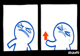 Disgusted Upvote Cropped Template SRGRAFO